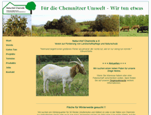 Tablet Screenshot of natur-hof-chemnitz.de